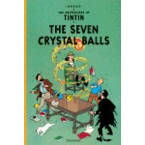 Hergé: De syv krystalkugler - Tintin tegneseriebog