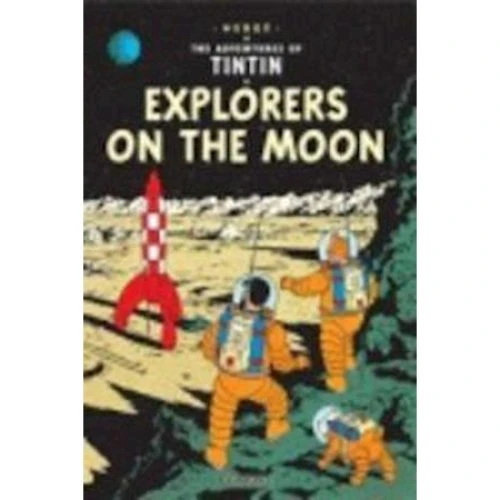 Hergé - Explorers on the Moon - Tintin bog