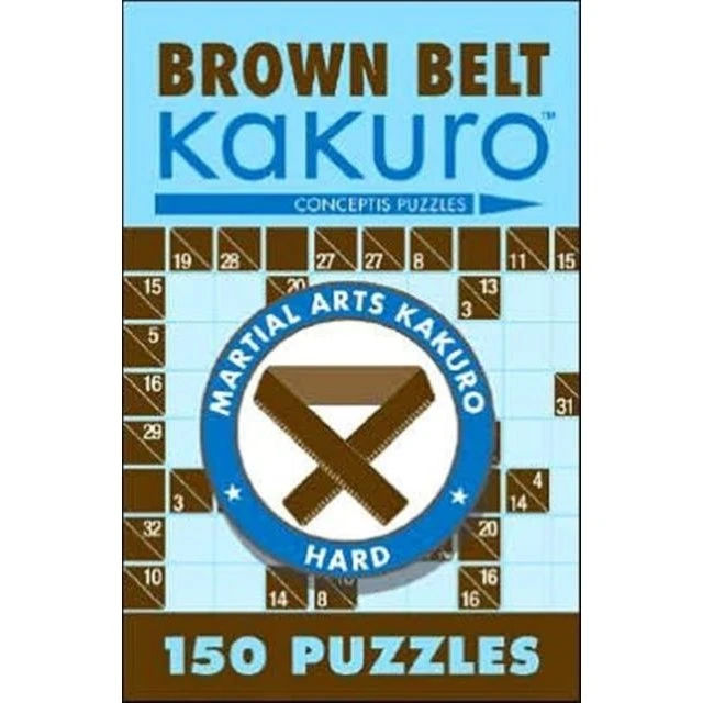 Brown Belt Kakuro - Conceptis Puzzles