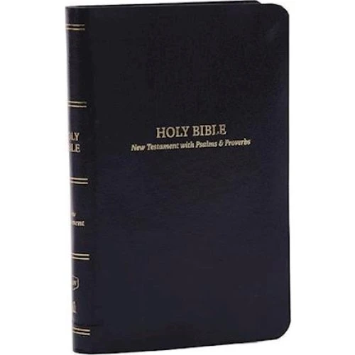 Thomas Nelson KJV Pocket New Testament - Black Leatherflex