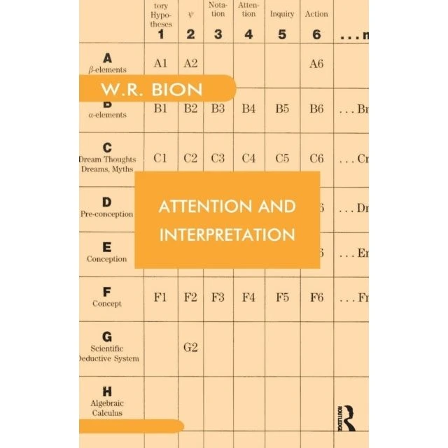 Wilfred R. Bion: Attention and Interpretation