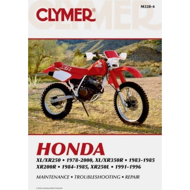 Honda XL/XR 250, 350R & 200R Servicebog (1978-2000)