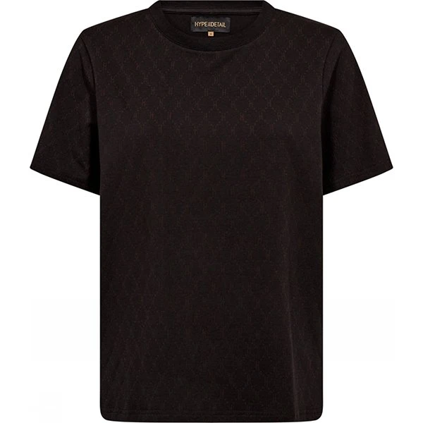 Hype the Detail Tee S/S Oversize - Black