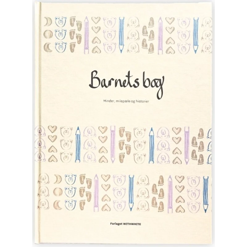 WithWhite Barnets Bog A4 Hardcover – ny udgave