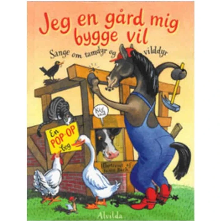 Jeg en gård mig bygge vil – Pop-up bog