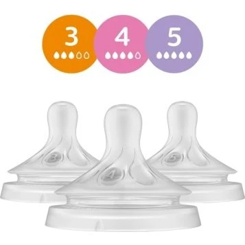 Philips Avent Natural Response Mix & Match 0-6 mdr. (3 stk)