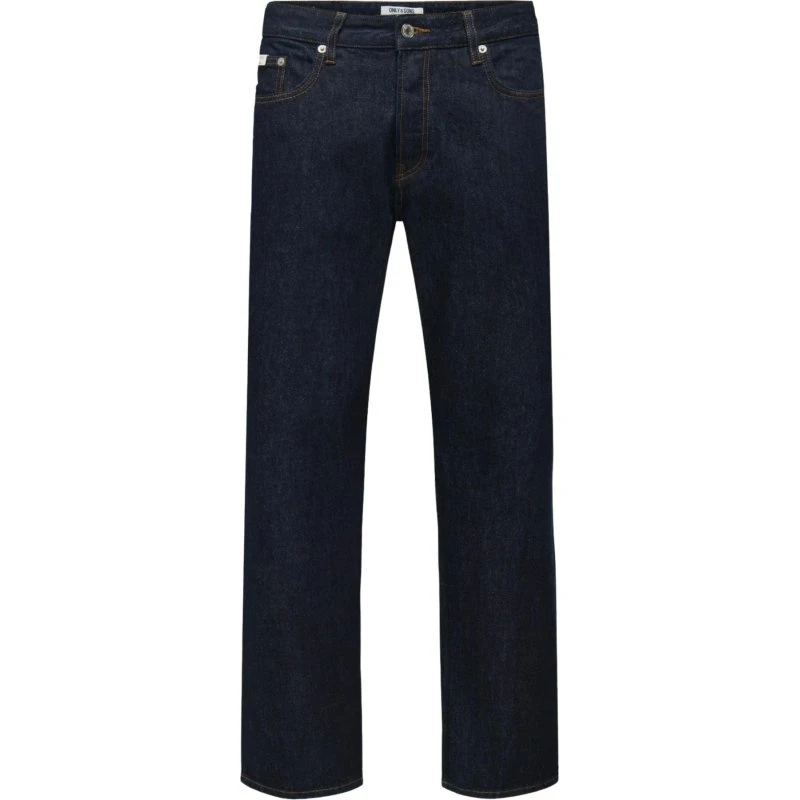 Only & Sons ONSedge Jeans - Mørkeblå Straight Fit