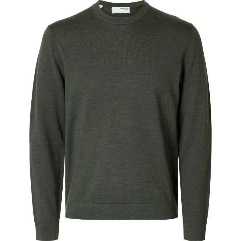 SELECTED SLHTray Pullover i melange merino-strik