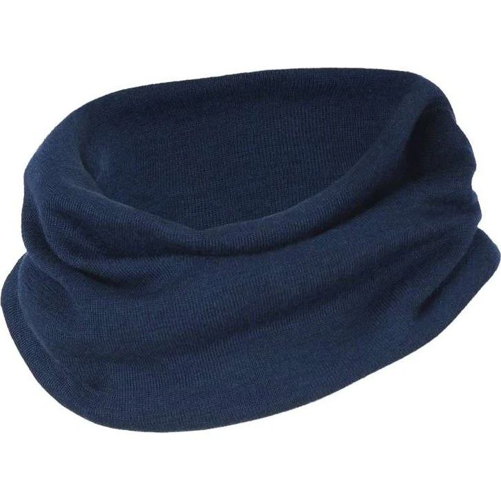 Engel Natur Halsedisse i Merinould & Silke - Navy