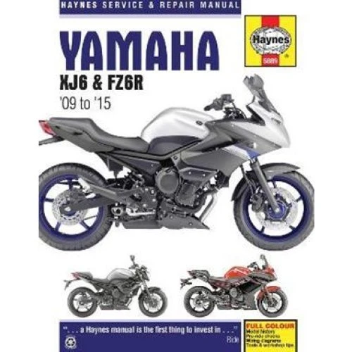 Yamaha XJ6 & FZ6R (2009-2015) Haynes Repair Manual