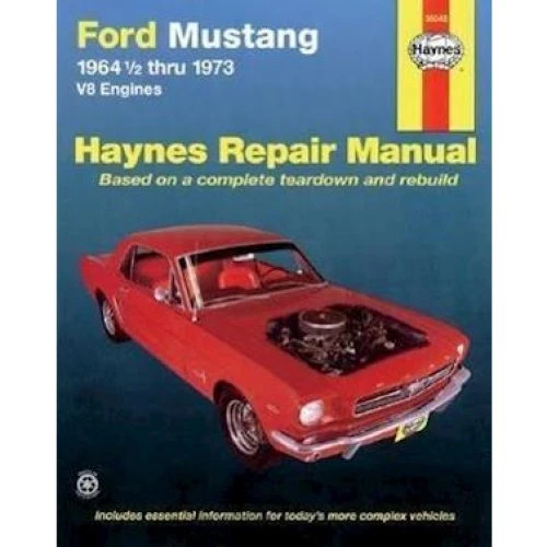Haynes Reparationsmanual: Ford Mustang Mach 1, GT, Shelby & Boss (1964-73)