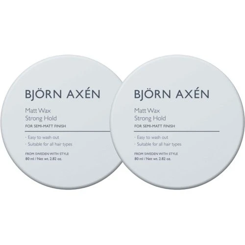 Björn Axén Matt Wax Strong Hold 2×80 g