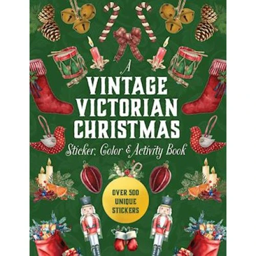 Chartwell Books: A Vintage Victorian Christmas Sticker & Activity Book