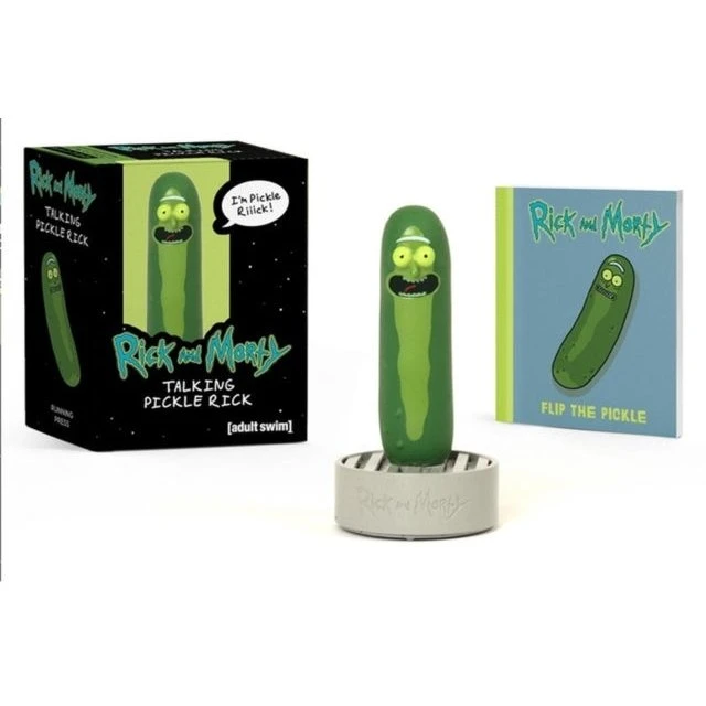 Rick and Morty: Talking Pickle Rick - Talende samlerfigur