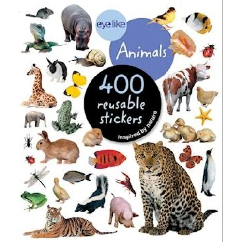 Workman Publishing Eyelike Stickers: Animals