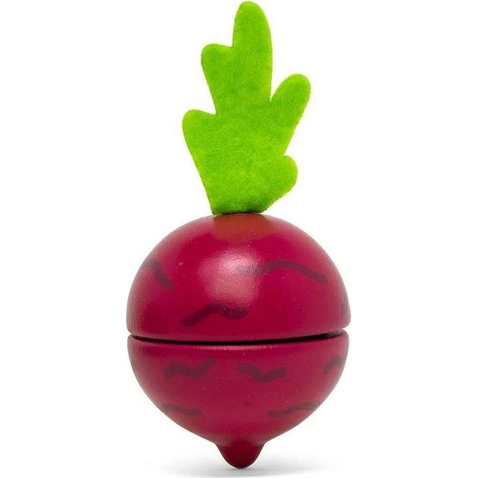 MaMaMeMo Trælegemad Rødbede – Delbar med velcro