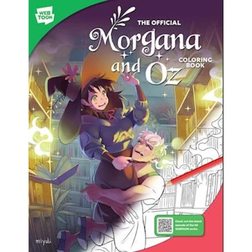 The Official Morgana and Oz Coloring Book