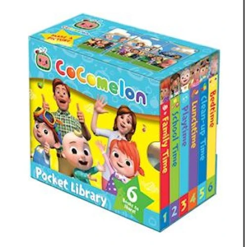 CoComelon Pocket Library - 6 mini board books