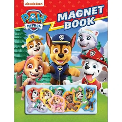 Paw Patrol Magnetbog med figurer og scener