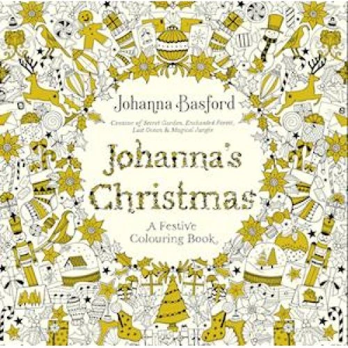Johanna Basford: Johanna's Christmas - Farvelægningsbog