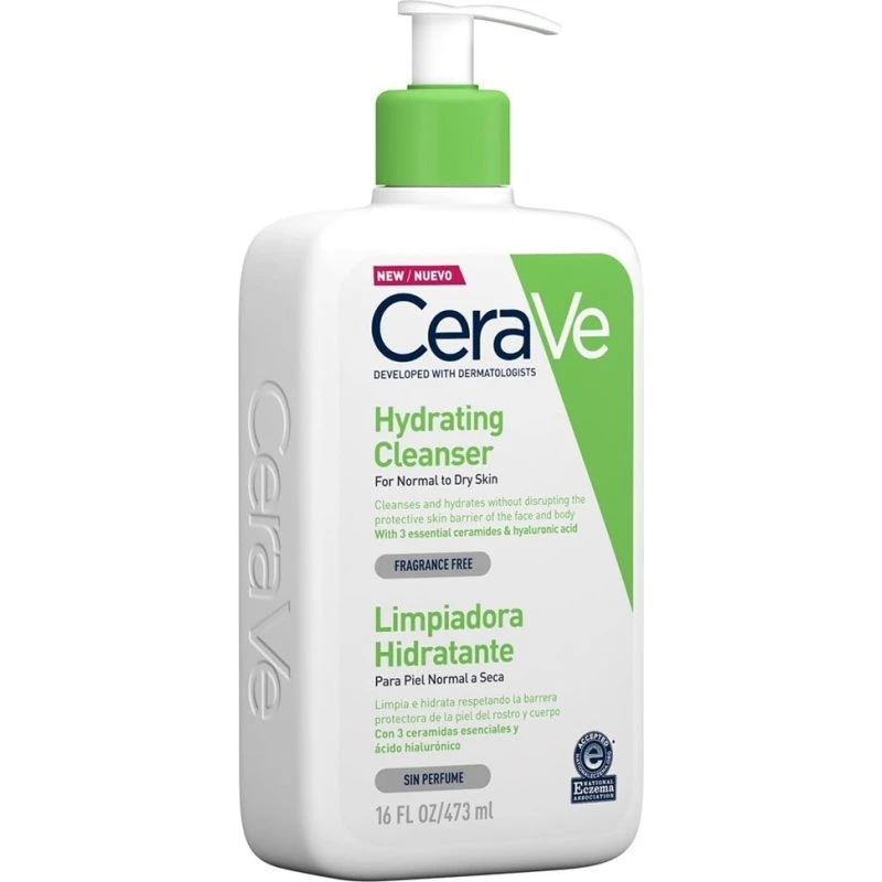 CeraVe Hydrating Cleanser 236 ml (Normal til tør hud)