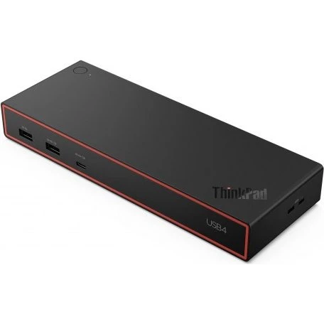 Lenovo ThinkPad USB4 Dock 5000 – Thunderbolt 4 (sort)