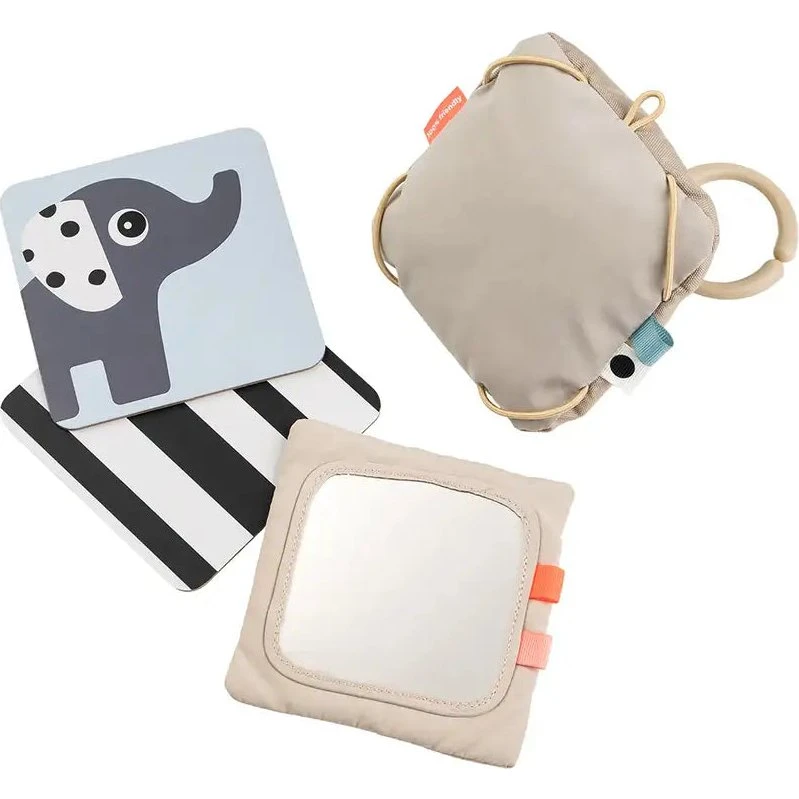 Done By Deer Kontrastkortholder Deer Friends - Sand