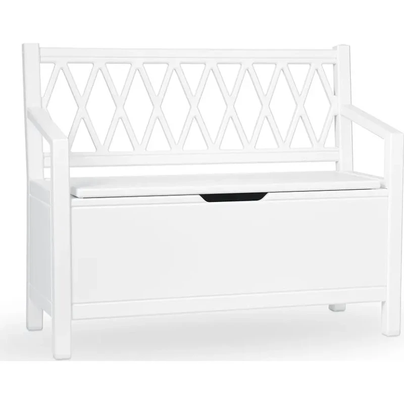 Cam Cam Harlequin Børnebænk – hvid (FSC Mix)