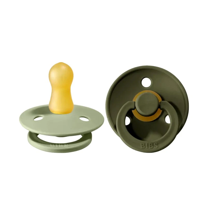 BIBS Colour 2-pak sut Str.1 – Sage/Hunter Green