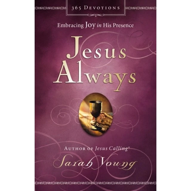 Sarah Young: Jesus Always - Padded Hardcover med skriftsteder