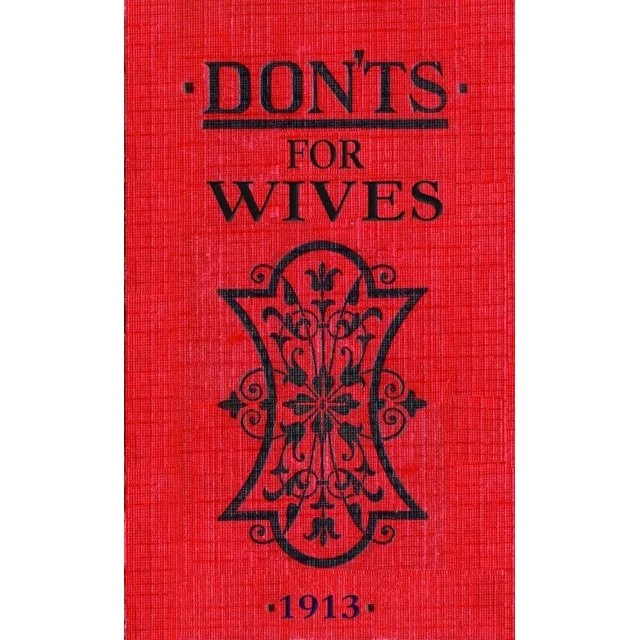 Don'ts for Wives - Blanche Ebbutt (Facsimile-udgave)