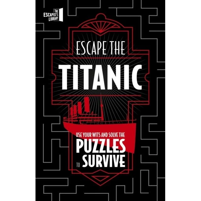 Escape The Titanic - Joel Jessup - Illustreret puzzlebog