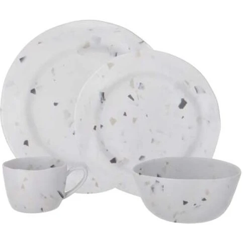 Travellife Soria servicesæt 16 dele, terrazzo (melamin)