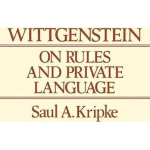 Saul A. Kripke: Wittgenstein on Rules and Private Language (Bog)