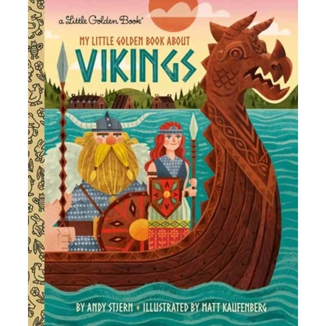 Little Golden Book About Vikings