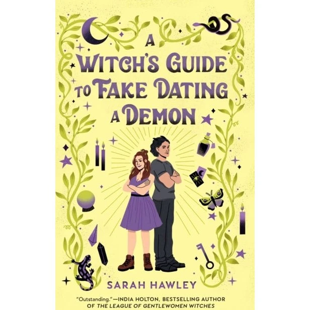 A Witch's Guide to Fake Dating a Demon - Sarah Hawley