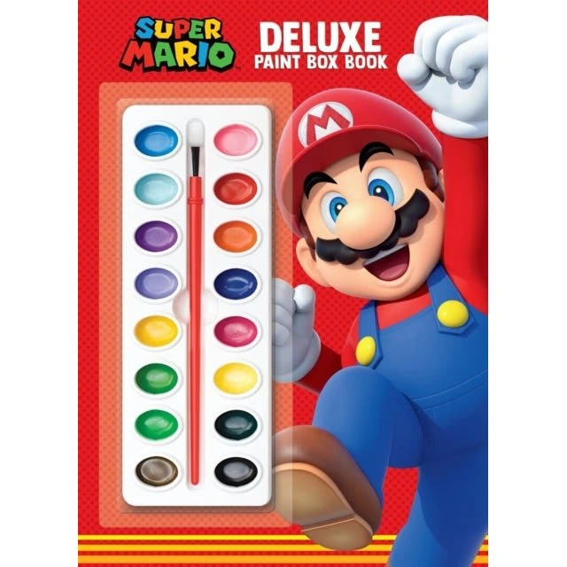 Nintendo Super Mario Deluxe Paint Box Book