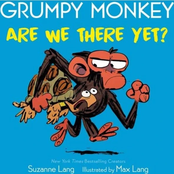 Grumpy Monkey: Are We There Yet? - Billedbog af Suzanne & Max Lang