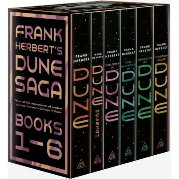 Frank Herbert's Dune Saga 6-book Boxed Set