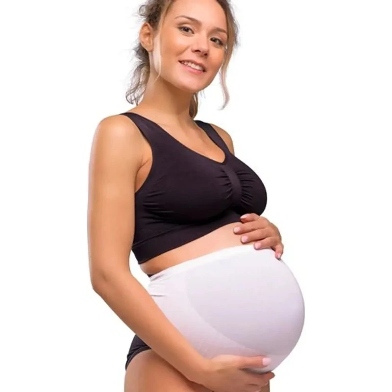 Carriwell Sømløst Graviditetsstøttebånd - Hvid/Large