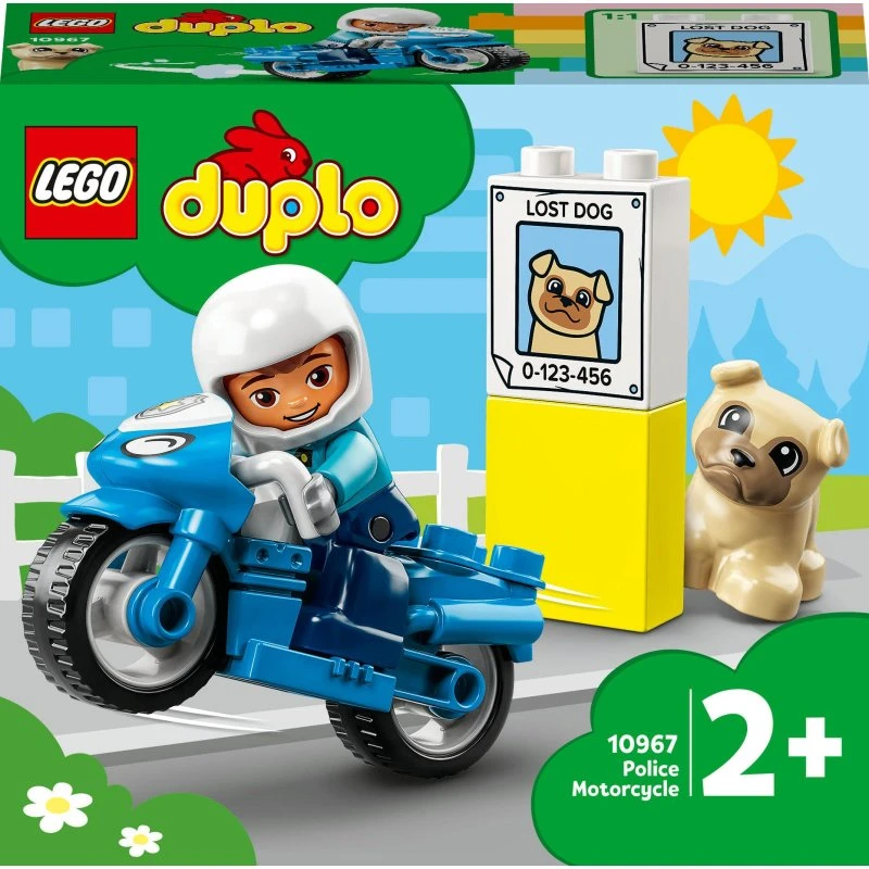LEGO DUPLO Politimotorcykel 10967 - Redningssæt
