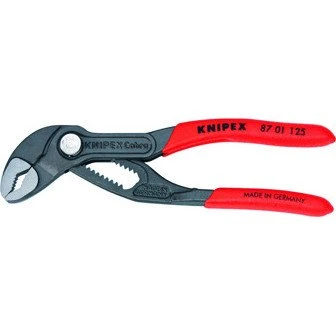 Knipex Cobra® vandpumpetang 125 mm, grå (atramenteret)