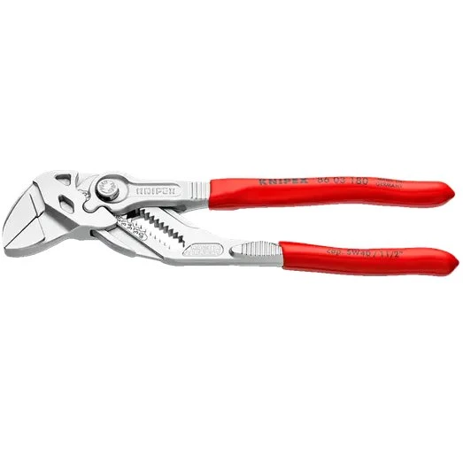 Knipex 86 03 180 tangnøgle 180 mm, forkromet med kunststof