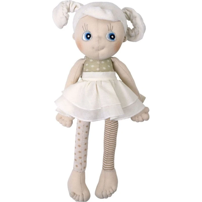 Rubens Barn Ecobuds Daisy - Blød håndsyet dukke