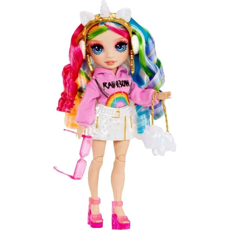 Rainbow High Amaya Crystal Fashion-dukke med DIY krystalsæt