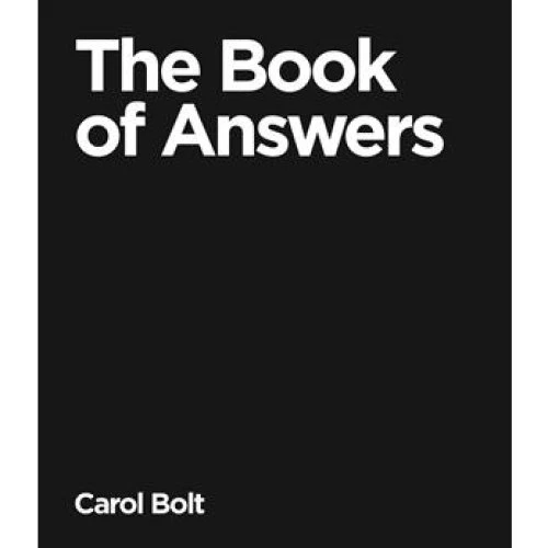 Carol Bolt - The Book Of Answers - Bog