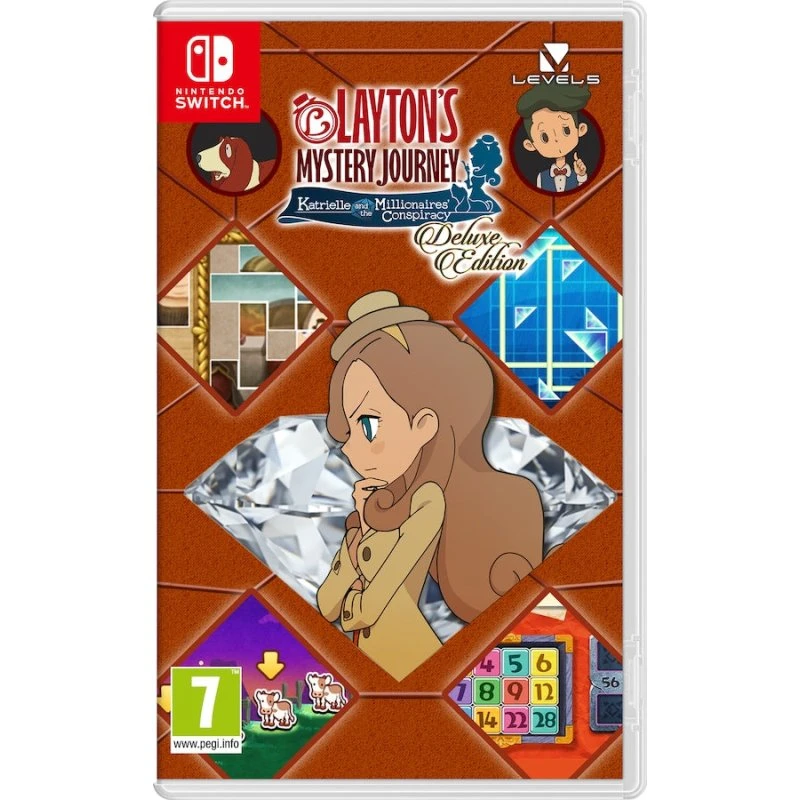 Layton's Mystery Journey: Katrielle (Deluxe) - Switch