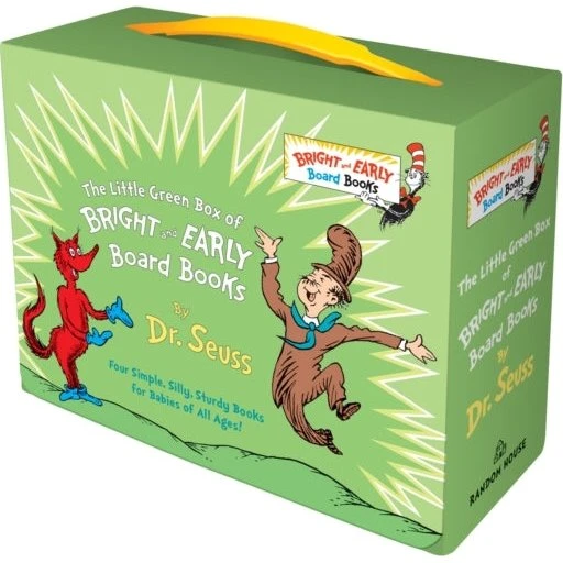 Dr. Seuss Little Green Box of Bright and Early Board Books