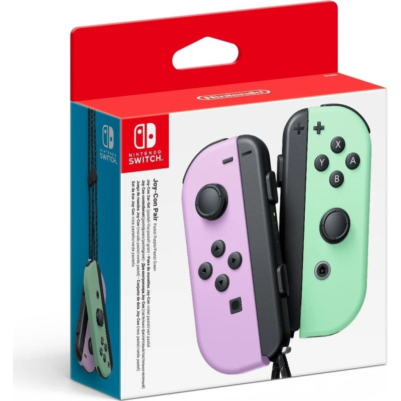 Joy-Con Par Pastel Lilla & Pastel Grøn til Nintendo Switch