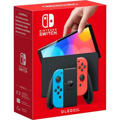 Nintendo Switch OLED – Neon Blue/Neon Red
